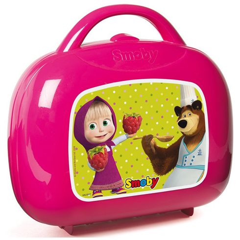 Smoby Mása és a Medve mini konyha táskában - Simba Toys
