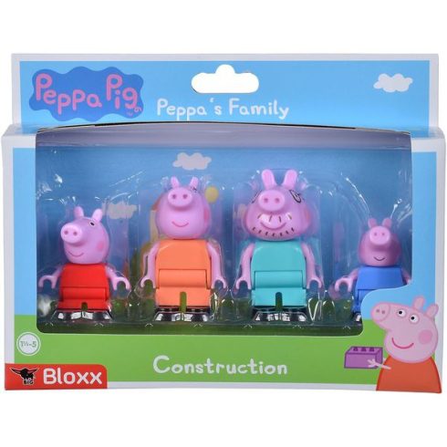 BIG - Bloxx - Peppa malac családja - figurák
