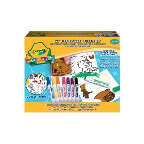 Crayola Mini Kids: Matricás puzzle foglalkoztató