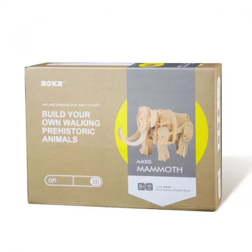 Robotime 3D fa puzzle - mamut