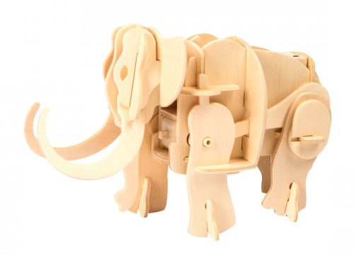 Robotime 3D fa puzzle - mamut