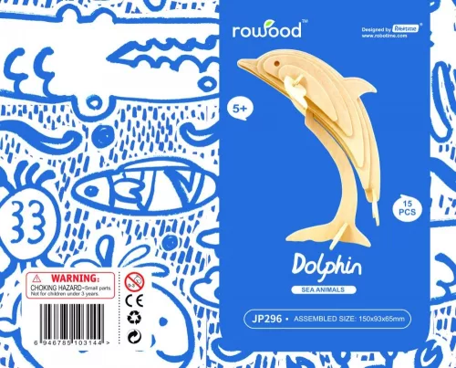 Robotime 3D fa puzzle - Delfin