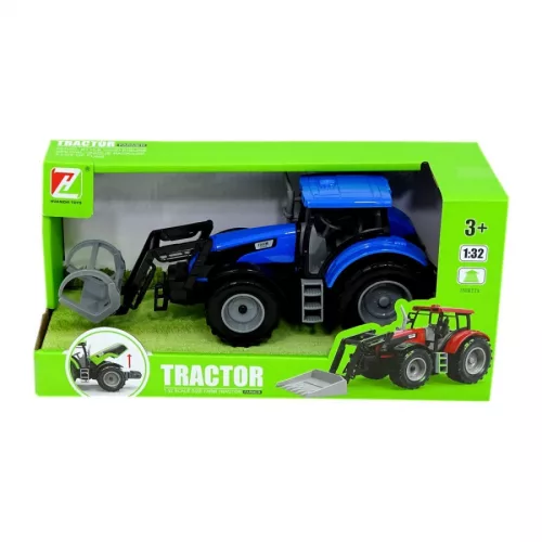 Traktor különbőzű kiegészítőkkel