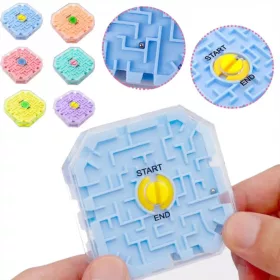 Labirintus játék többféle színben