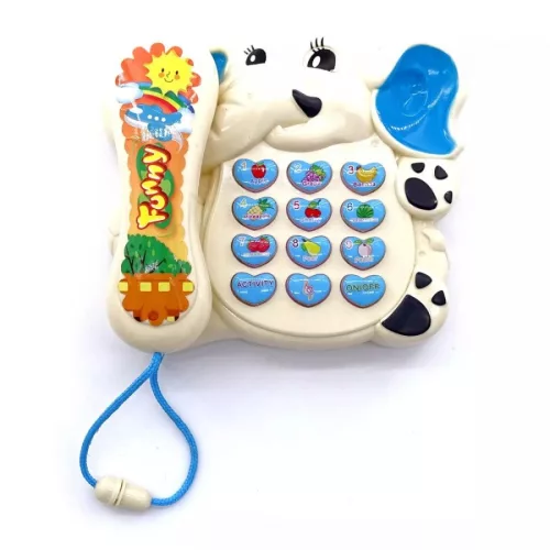 Zenélő telefon - elefánt - 82486