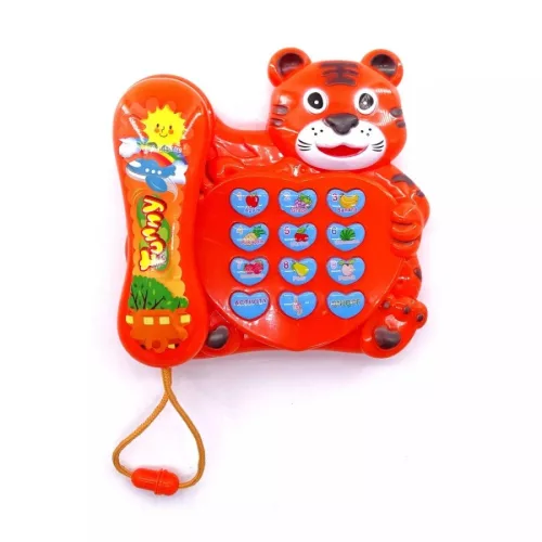 Zenélő telefon - tigris - 82487