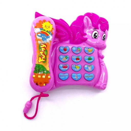 Zenélő telefon - unikornis - 82490