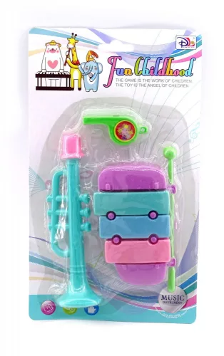 Hangszer szett lapon - 82738