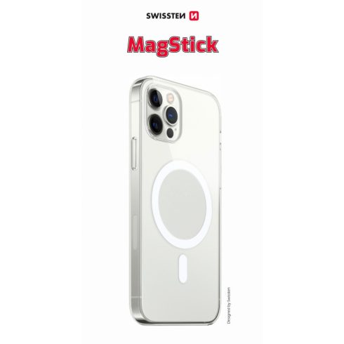 Swissten Clear Jelly MagStick tok iPhone XS/X, átlátszó