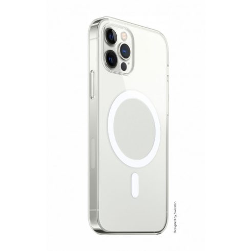 Swissten Clear Jelly MagStick tok iPhone 15 Pro, átlátszó