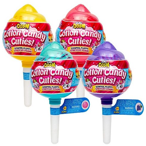 ZURU: Cotton Candy Cuties - Illatos pillegyurma, meglepetésfigurával
