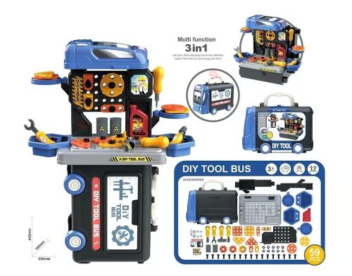 3 az 1-ben Szerszámos busz szett