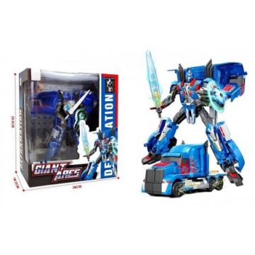 Átalakulós robot dobozban - Kék