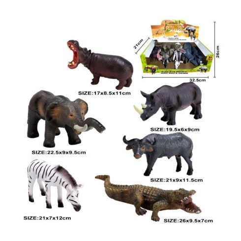Afrikai Állatok figura szortiment