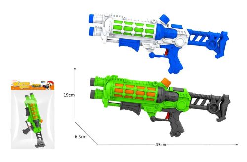 Kétcsövű vízipuska zacskóban - 43 cm - 90363