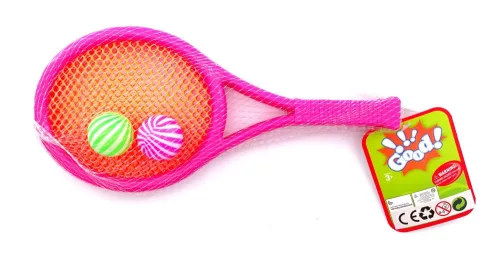 Ütő szett hálóban - 26 cm - 90382