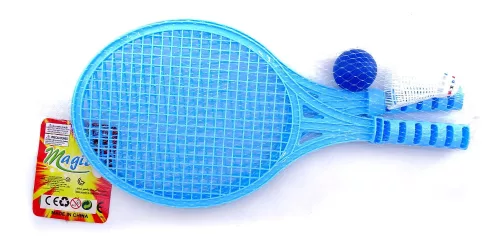 Ütő szett hálóban - 41 cm - 90385