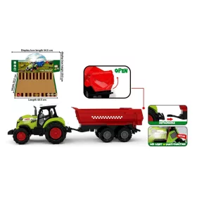 Elemes utánfutós traktor displayben - 90495