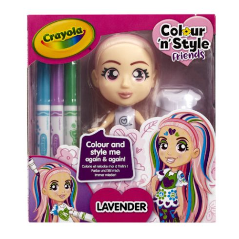 Crayola - Colour and Style Friends - Lavender