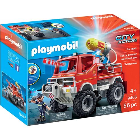 Playmobil - Tűzoltóautó fecskendővel - 9466