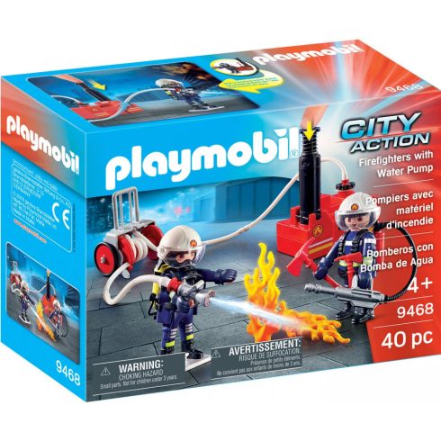 Playmobil - Tűzoltók szivattyúval - 9468