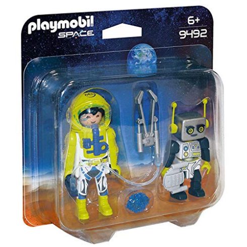 Playmobil - Space- Duo Pack - Űrhajós és Robot - 9492
