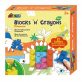   Építs és rajzolj - Fejlesztő Kreatív Készlet - Dinoszauruszok