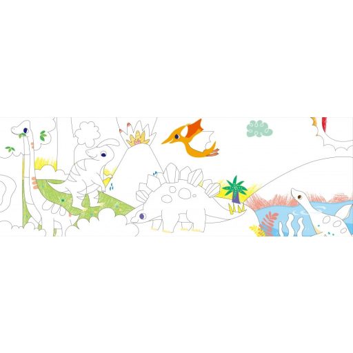 Építs és rajzolj - Fejlesztő Kreatív Készlet - Dinoszauruszok