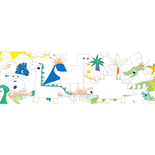 Építs és rajzolj - Fejlesztő Kreatív Készlet - Dinoszauruszok