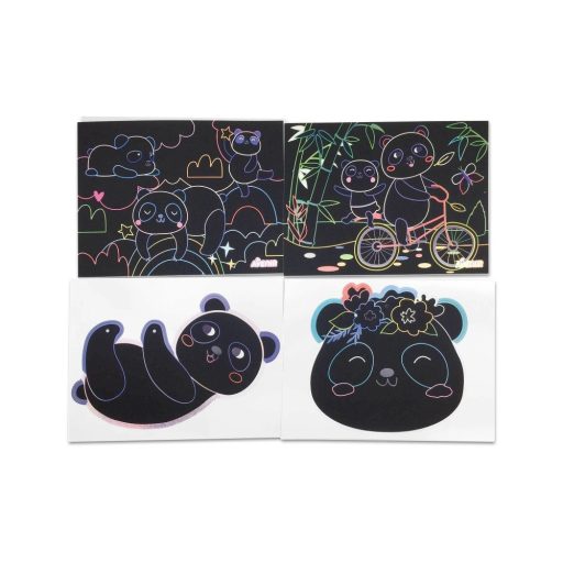 Képkarctechnika - Fuzzy Panda Macik