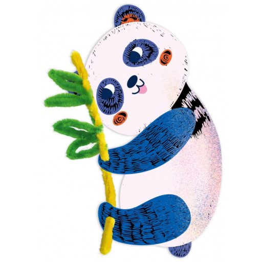 Képkarctechnika - Fuzzy Panda Macik