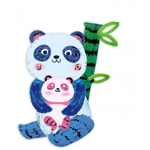 Képkarctechnika - Fuzzy Panda Macik