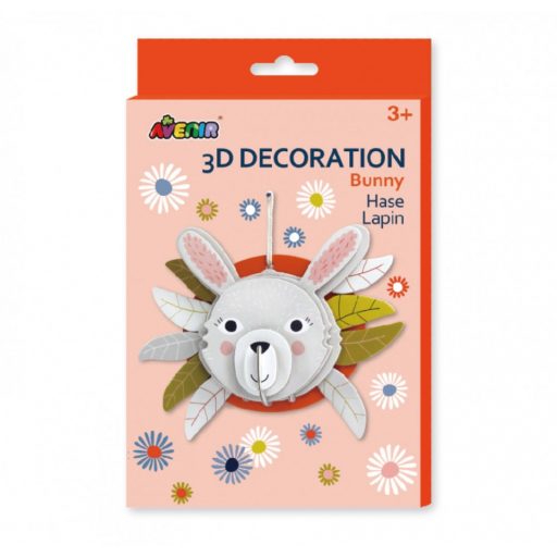 3D dekorációs puzzle - Nyuszi