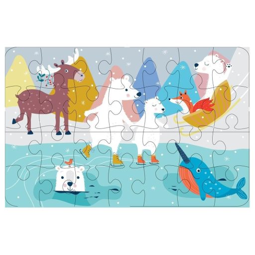 Puzzle - Jegesmaci 28 db-os