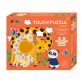 Fa Tapintós Puzzle - Dzsungel