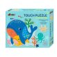 Fa Tapintós Puzzle - A tengerben