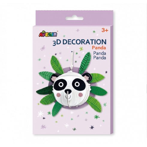 3D dekorációs puzzle - Panda