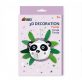 3D dekorációs puzzle - Panda