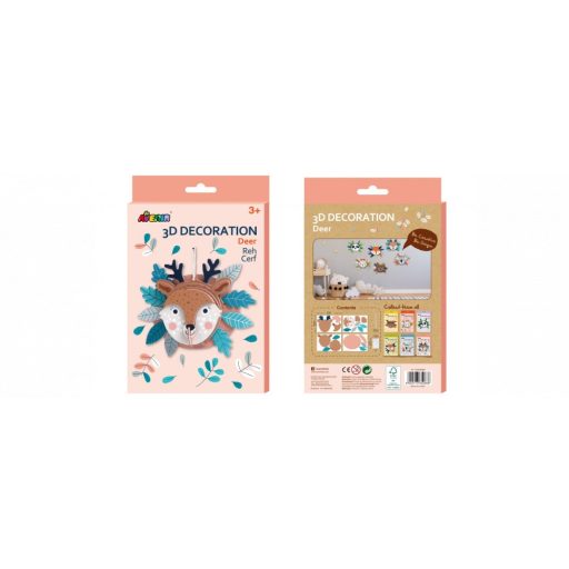 3D dekorációs puzzle - Szarvas
