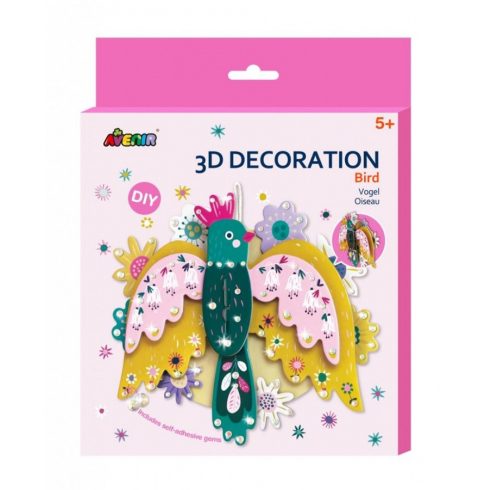 3D dekorációs puzzle - Madár