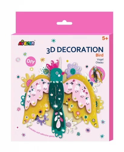 3D dekorációs puzzle - Madár