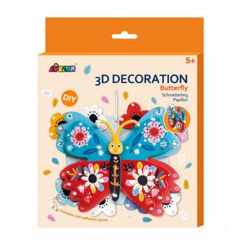3D dekorációs puzzle - Pillangó