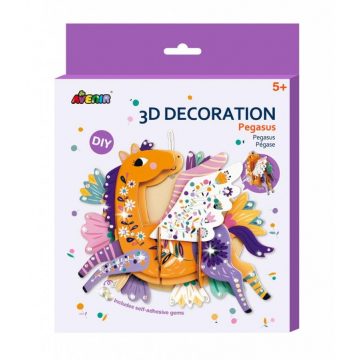 3D dekorációs puzzle - Unikornis