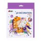 3D dekorációs puzzle - Unikornis