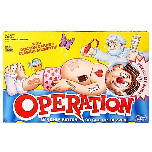 Operáció - Ügyességi társasjáték - Hasbro