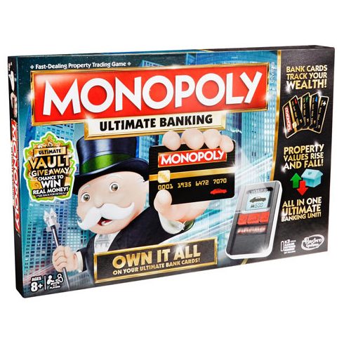 Monopoly Teljeskörű bankolás társasjáték