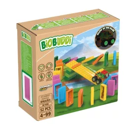   BiOBUDDi BB-4008 - készségfejlesztő bio építőjáték - Dominó versenypálya