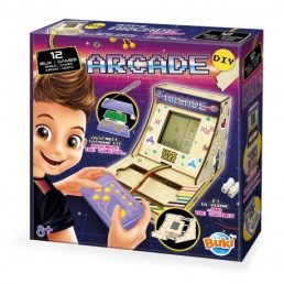   Mini Összeépíthető Arcade Játékgép 12 Játékkal - Buki