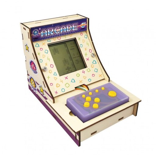 Mini Összeépíthető Arcade Játékgép 12 Játékkal - Buki