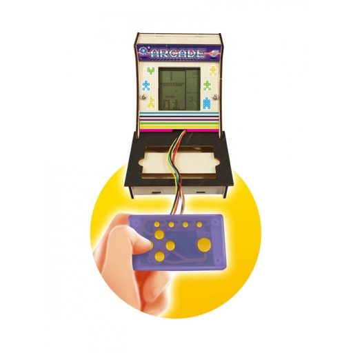 Mini Összeépíthető Arcade Játékgép 12 Játékkal - Buki